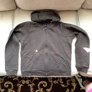 Gap Juniors Quilted Hoodie Sz L